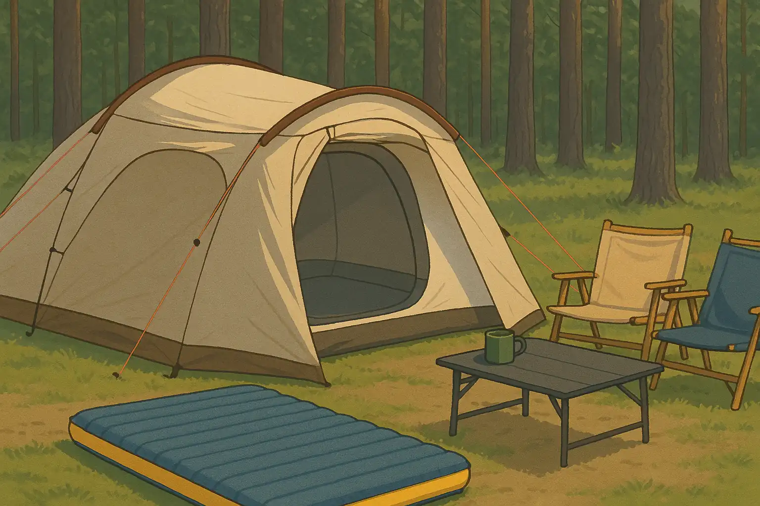 ファミリーキャンプ向けマットの選び方とおすすめモデル紹介